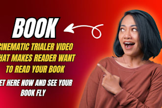 create a cinematic book trailer for your book