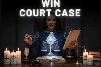 cast win court cast spell powerful legal victory justice ritual lawsuit success