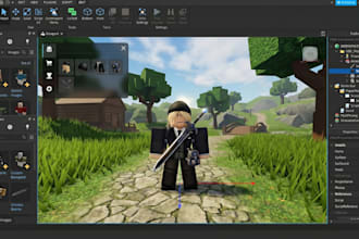 create roblox UI, ugc, UX gui and custom skins for your game