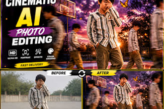 create cinematic ai photo edits and ultra HD thumbnails
