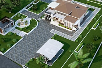 be your architect and 2d,3d landscape designer