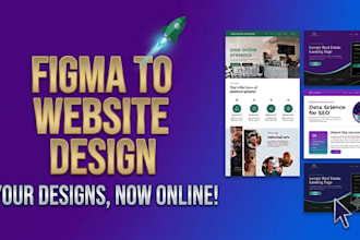professionally convert figma design to a website