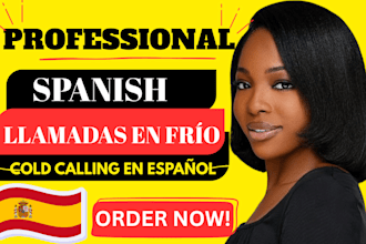do spanish cold calling llamadas en frío b2b lead generation appointment setting