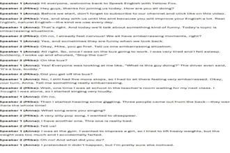 do accurate transcription in english