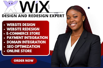 wix website design, wix website redesign, wix website