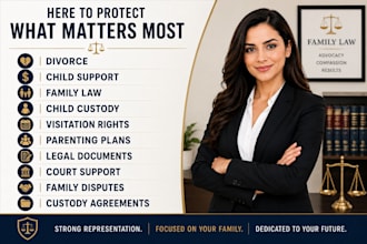 assist with family law motions, responses, and legal documents