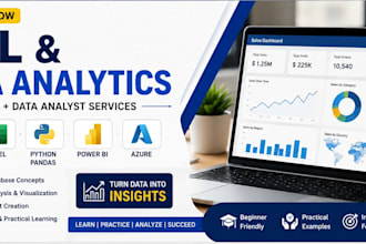 teach sql, and perform data analyst work using power bi