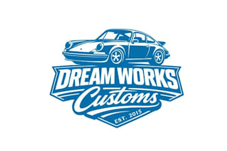 design super sustainability logo for classic cars garage