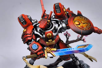 paint your warhammer and game miniatures with style
