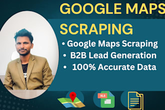 do google maps data scraping and b2b lead generation