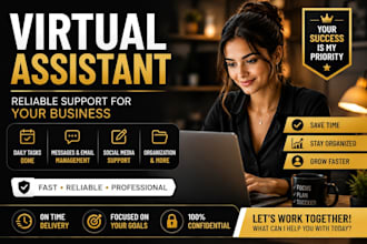 virtual assistant for business support social media tasks
