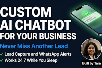 build an ai chatbot that captures leads while you sleep