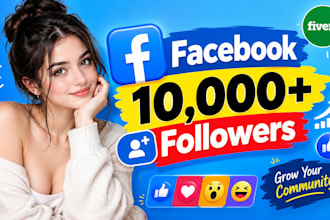 buy 10,000 facebook followers