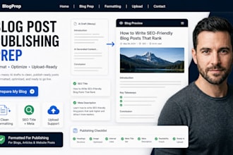 format and upload blog posts from your ai content
