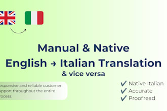 traslate your pdf from english to italian