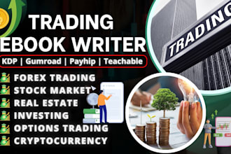 write a forex, crypto, stock market, or real estate ebook for KDP, gumroad, whop
