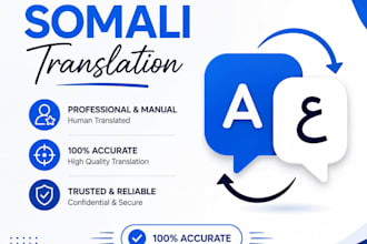 translate your documents from english to somali