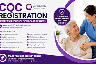 provide cqc registration consultant, healthcare compliance
