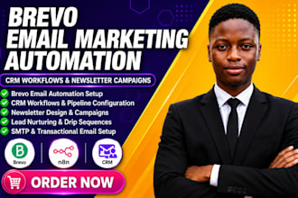 setup brevo email marketing template automation, crm workflows, brevo newsletter
