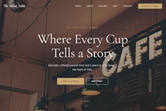 build a professional website for your local business