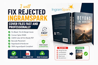 fix low resolution and barcode issues for ingramspark
