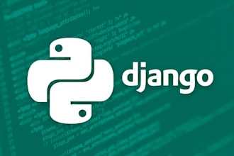 develop a custom web application or secure saas backend in django