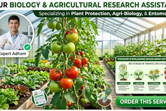 be your biology and agricultural research assistant