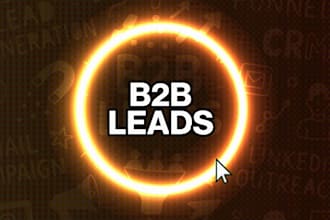 targeted b2b lead generation for saas agencies and ecommerce
