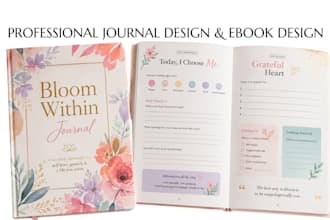design christian prayer journal devotional, and kdp journal interior formatting