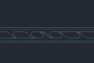 do autocad 2d drawing and dxf file for laser cutting