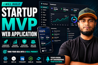 build your startup mvp web application