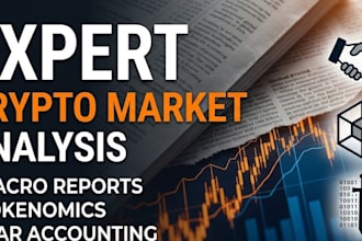 write expert web3 macro research and crypto market reports