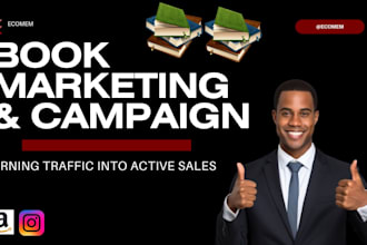 do book campaign ads, amazon ads for your book to rank
