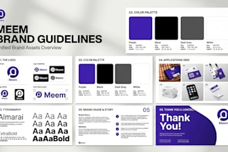 design minimalist canva branding kit social media template brand style guideline