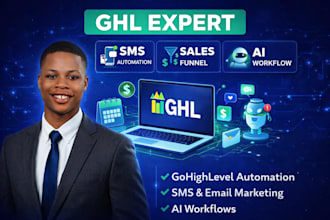 design gohighlevel website go highlevel crm workflow automation ghl sales funnel