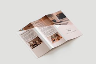 design modern flyers and print materials