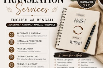 translation for your documents and video