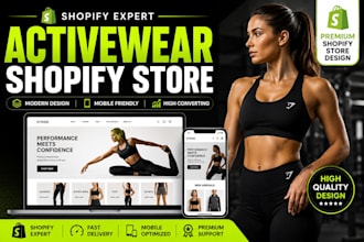 adesign sportswear shopify store activewear clothing website