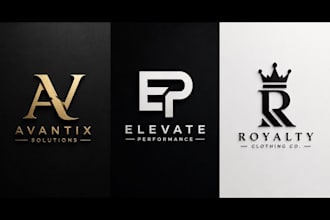 design a luxury company logo