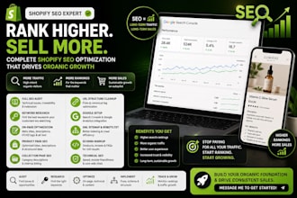 do shopify SEO optimization for your store and product pages