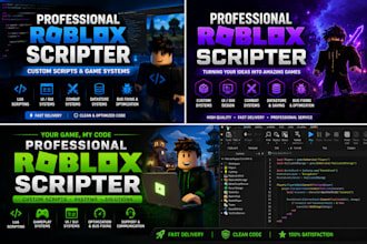 script custom systems, fix bug for your roblox game with lua scripting