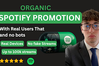 organic spotify music promotion to france audience for streams