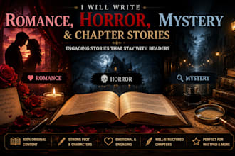 write romance horror mystery and wattpad stories