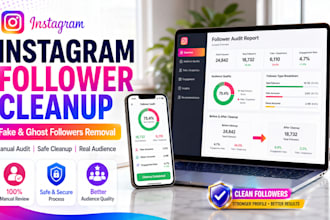 manually audit and remove fake or ghost instagram followers