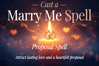 cast a marry me spell for commitment and marriage proposal