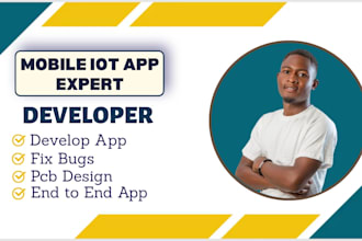 develop iot app arduino esp32 flutter mqtt ble bluetooth mobile ios android web