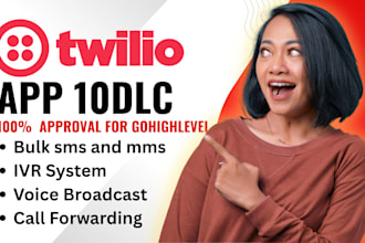 fix twilio a2p 10dlc rejection, SMS delivery, gohighlevel setup, IVR issues
