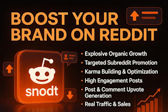 do organic reddit marketing for your business, saas, shopify, product and airbnb