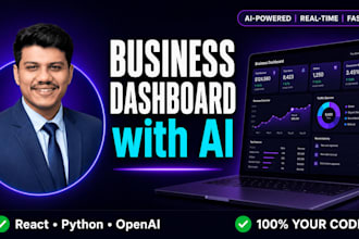 build a custom business dashboard with ai analytics for your company