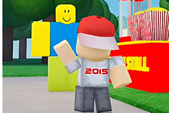 model, rig, animate roblox character r15 r6 roblox vfx blender